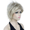 Short Layered Shaggy Full Synthetic Wig Wigs 12TT26 Brown Highlights