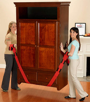 Forearm Forklift Lifting and Moving Straps for Furniture, Appliances, Mattresses or Heavy Objects up to 800 Pounds 2-Person