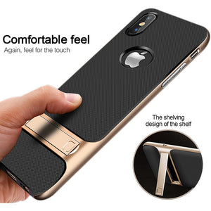 360 Full Cover Protective Case For iPhone PC + TPU ShockProof Cover