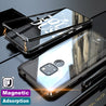 Luxury Clear Tempered Glass Magnetic Metal Phone Case For HUAWEI Mate 20 Pro Mate 20 Lite 20 X