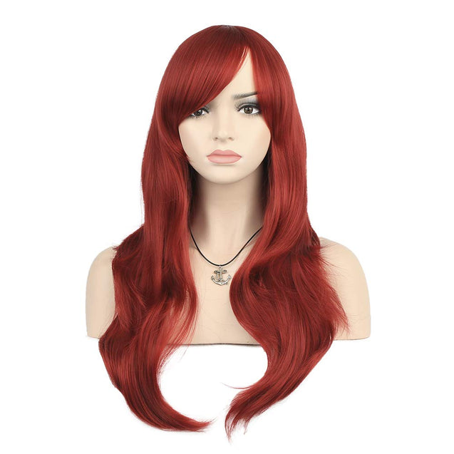 28" Wig Long Big Wavy Hair Women Cosplay Party Costume Wig